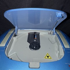 Y2K 2000s Emerson Sky Blue Radio CD Cassette – CASSETTE NEEDS WORK -READ DESC
