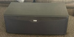 B & W Bowers & Wilkins CC6 Center Channel Speaker Black CC 6 incl owner’s manual