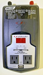 Schumacher XI75DU 750 Watt Car Battery Power Inverter 12V DC – 120V AC Converter