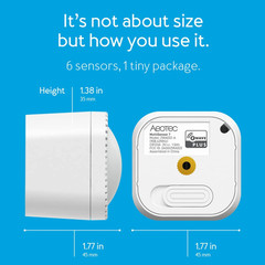 NEW Aeotec MultiSensor 7 w/ Battery, Gen7 Z-Wave Plus, 6-in-1 Sensor [ZWA024]