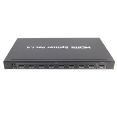 US 8 Port 1080P HD HDMI Splitter W/ Power Adapter HDTV Bluray Xbox PS3