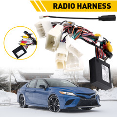 For Toyota Car Stereo Radio Power Harness Cable Wire Adapter Support JBL AMP