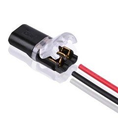 2 Pin Waterproof Electrical Connector Car Automotive Wire Plug Terminal LOT