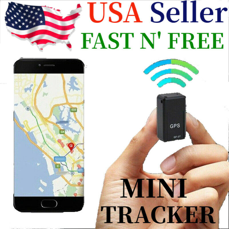 Magnetic Mini GPS Real Time Car Locator Tracker GSM/GPRS Tracking Device US GF07