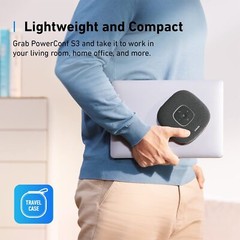 Anker PowerConf S3 Bluetooth Speakerphone Conference Speaker for Meeting |Refurb