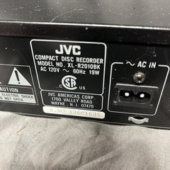 Vintage JVC XL-R2010BK CD-CDR Multiple Compact Disc Recorder Player