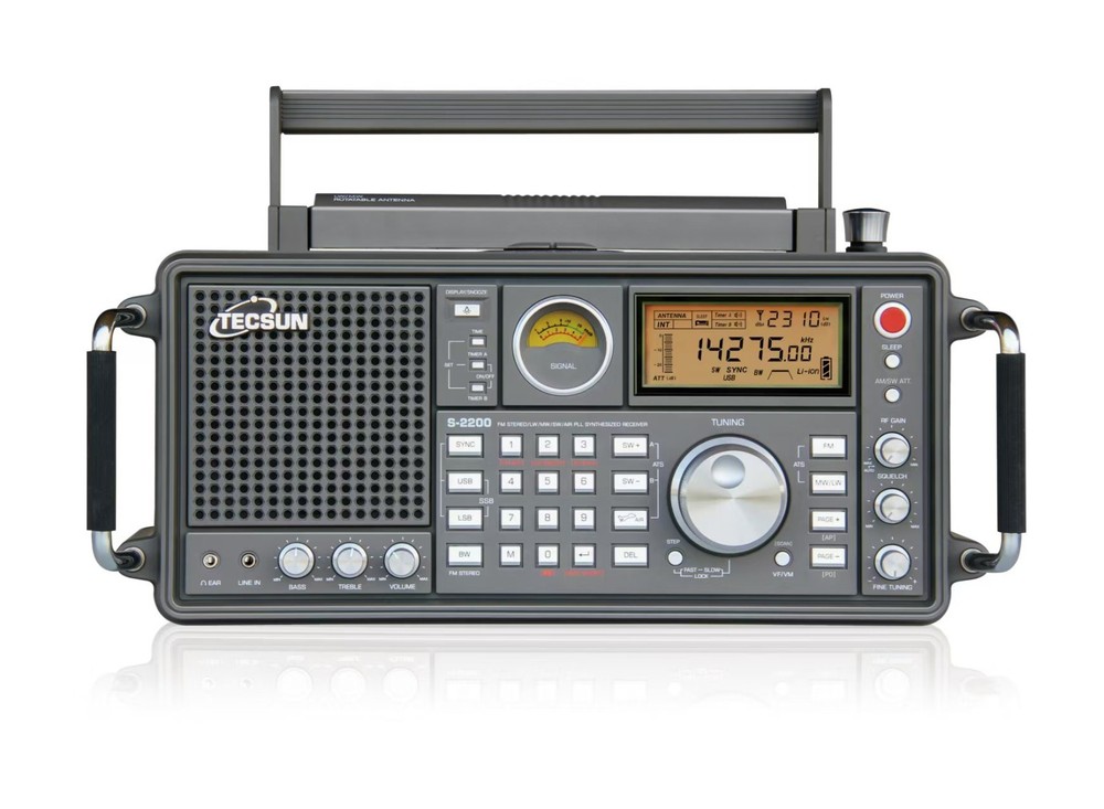 Tecsun S-2200 AM/FM/LW/SW/SSB VHF Airband DSP Radio Receiver – US Edition