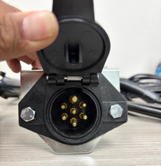 3RD EYE MOBILE VISION Body Builder Truck Camera Cables Extension 7 Way Connector