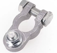 1 Pair Car Battery Terminal Clamp Zinc Alloy Positive Negative Connectors – NEW