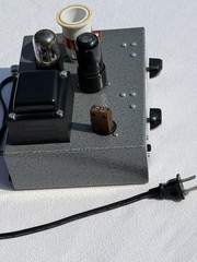 AMECO® AC-1 CW transmitter-FINISHED REPLICA Black Knobs