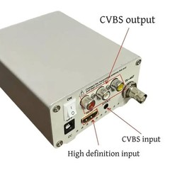 TV-TX200 VHF UHF Analog TV Transmitter Support HDMI 1080P CVBS Wireless Signal