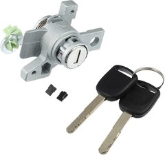 1 Set Door Lock Cylinder Set Kit with 2 Keys for Odyssey 2005 2006 2007 2008 200