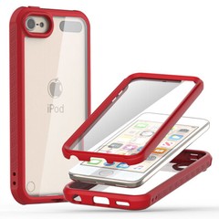 For iPod Touch (7th/6th/5th Generation) Case Shockproof Cover W Screen Protector