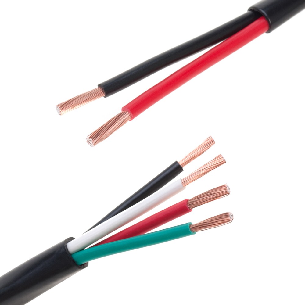 Bulk Speaker Cable In Wall Cl2 / Outdoor 12AWG 14AWG 16AWG 250ft 500ft Lot