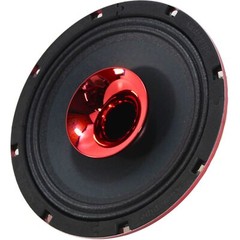 Audiopipe Pair of 8″ 200W RMS 4 Ohm Red EyeCandy Compression Loud Speakers