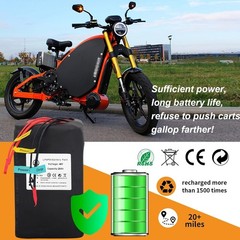 48V 20Ah Ebike Lithium LiFePO4 Battery for Scooter Electric Bike Motor 40A BMS