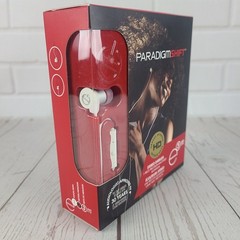 Paradigm Shift e3m Earbuds Headphones with Microphone White New!