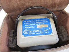 Telewave 44L1 2 – 200 MHz Power Meter 50 Ohms w/ Carry Case