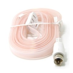 FM Radio Receiver Dipole Antenna Coaxial F-Type Connector Stereo Reception
