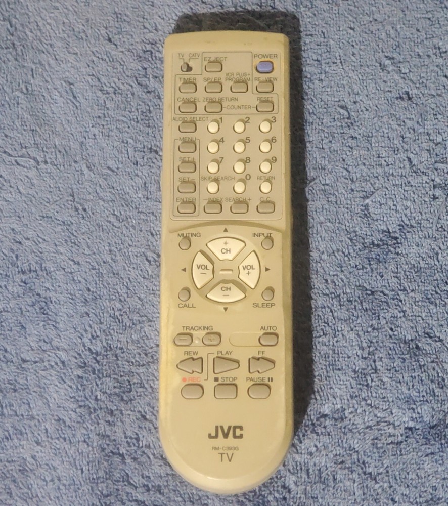 JVC Genuine OEM TV Remote Control RM-C393G