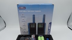 2 Pack Set Long Range Walkie Talkie Two Way Radio Charge Waterproof Best