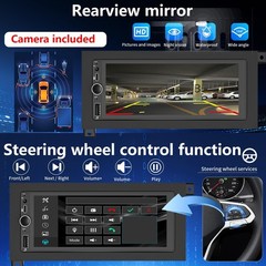 Car Radio Stereo for Dodge Ram Dakota Caravan – Wireless CarPlay & Android Auto