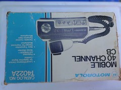 MOTOROLA MODEL 4022A CB RADIO – Complete ORIGINAL Package – Original Box