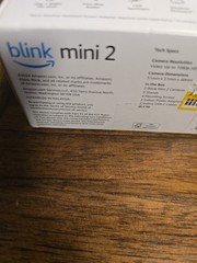 Blink Mini 2 Security Camera 1080p Wired Indoor Outdoor Night Vision Audio