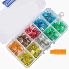 120Pcs 5A-30A Assortment Low Profile Micro Mini Blade Fuse Set Kit Car Truck