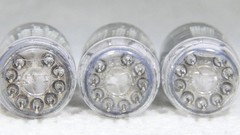 Matched Trio GE Five Star 5751/12AX7/ECC83 Triple Mica O-Getter USA Very Strong