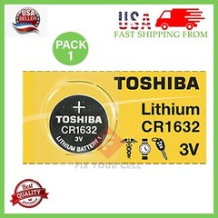 Lot Original Toshiba CR1632 3V Lithium Coin Cell Battery 1/2/5/10/15/25/100 LOT