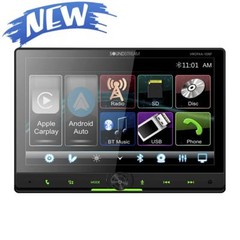 Soundstream 10.6″ 2 DIN DVD Player Apple Carplay Android Auto Stereo VRCPAA-106F