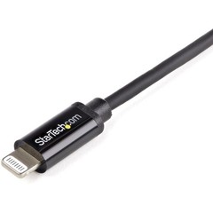 Startech Startech 1M 3Ft Black Apple 8-Pin Lightning Connector To Usb For –