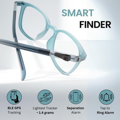 Glasses Tracker for Apple iOS| Apple Find My Alternate| Locate Spectacles, Find