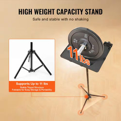 Projector Stand, Adjustable Height 26.97 to 63 In., Portable Tripod with Tray an
