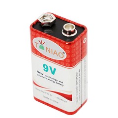 40 PCS 9V 6F22 9 Volts Heavy Duty 0% Mercury Carbon Zinc Battery Exp. 2025