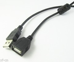 50pcs 1.4M USB 2.0 A Male to A Female M/F Extension Cable Cord For PC Laptop