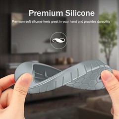 Remote Case for Google TV Streamer (4K) Voice Search Remote 2024 Silicone Cover
