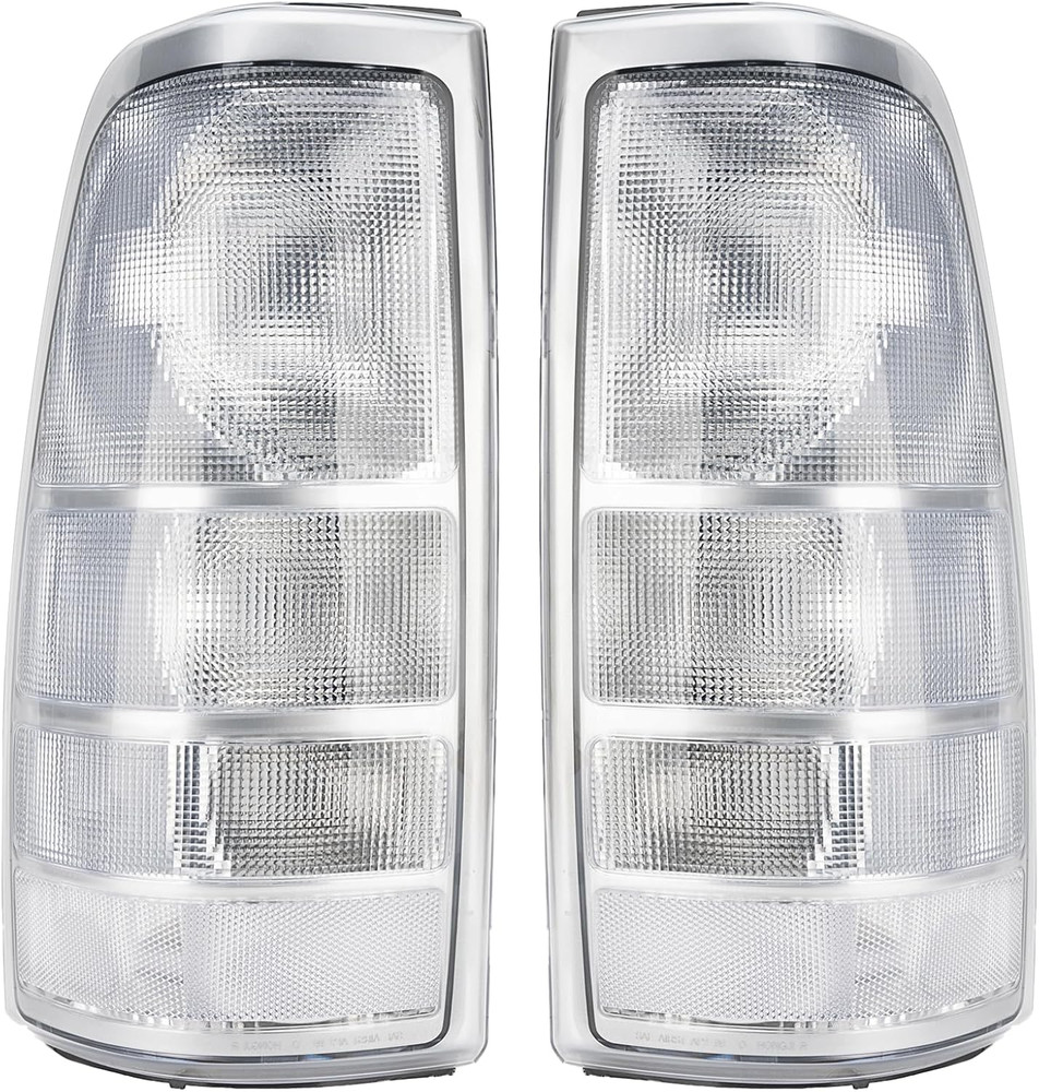 1999-2002 Silverado 1500 2500 3500 1999-2006 Sierra Tail Light–Compatible Replac