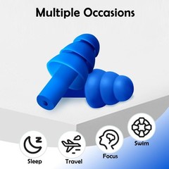 20 Pairs Ear Plugs for Sleeping Noise 1 Count (Pack of 20), Multicolor