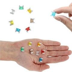 120 PCS Low Profile Mini Car Fuse Auto Car Motorcycle SUV Fuses Kit APM ATM USA