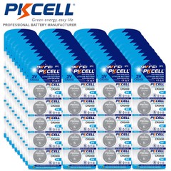 Lot PKCELL CR2450 Battery, Long-Lasting & High Capacity 3 Volt Coin & Button US