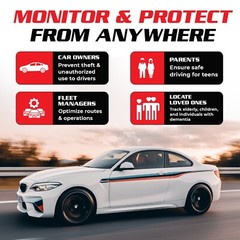 4G OBD II Live Vehicle GPS Tracker Live Tracking Systems iOS Android – GV500MA