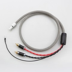 5 Pin DIN XLR Female to 2RCA Phono Cable Phono Line With Ground Wire RCA Cable