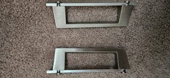 Vintage Pioneer Spec Compatible Handles. 4 Inch rack space hole and 7 inch tall