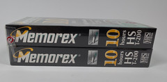 Lot 2 New Memorex 10 Hours T-200 High Standard Video Cassette VHS Sealed