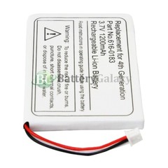 Battery For Apple iPod Classic 4th Gen Photo 20GB 30GB 40GB 60GB A1099 616-0206