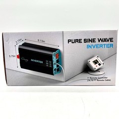 Landerpow 1200 W Pure Sine Wave Inverter With Remote Controller (110-130 Volts)