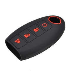 2X Silicone Remote Key Fob Case For Nissan Rogue Frontier Altima Murano Maxima