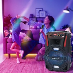 1000W Portable Wireless Bluetooth Speaker Super Bass Stereo Radio FM TF AUX USB